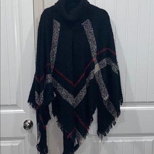 Turtleneck Sweater Shawl